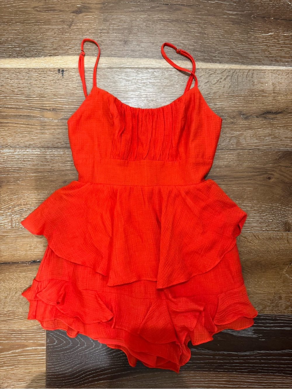 Saints and Secrets Red Romper XS